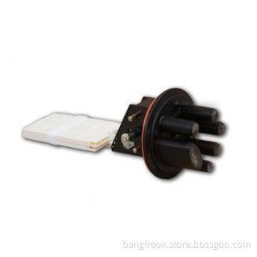 duct mounting Dome Fiber Optic Splice Closure / 6 ports fib